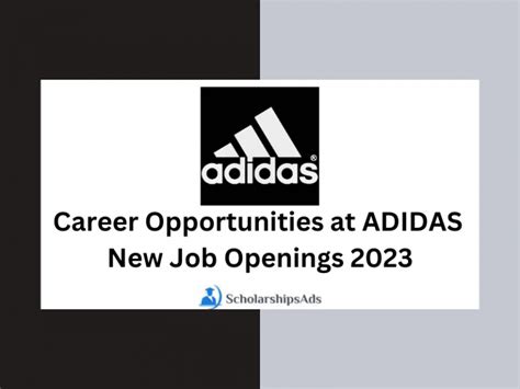 adidas career opportunities.